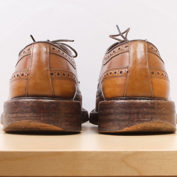 VTG Florsheim Imperial McHale 🇨🇦 9D Longwing 93602 Nailed Heel Double Sole - Picture 4 of 9